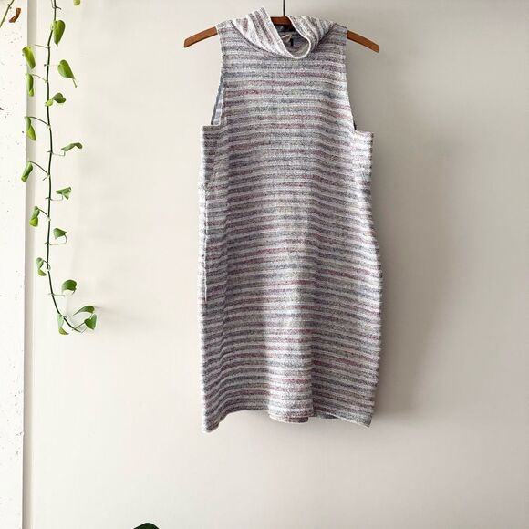 Akemi and Kin Multicolor Tunic Dress Anthropologie Striped Cotton Sleeveless S - Picture 2 of 5